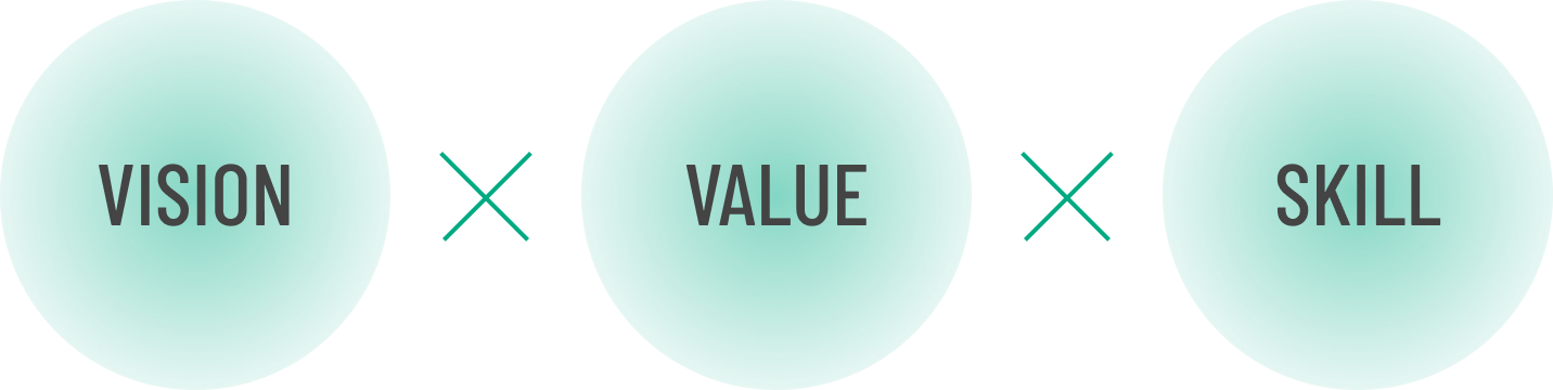 VISION×VALUE×SKILL