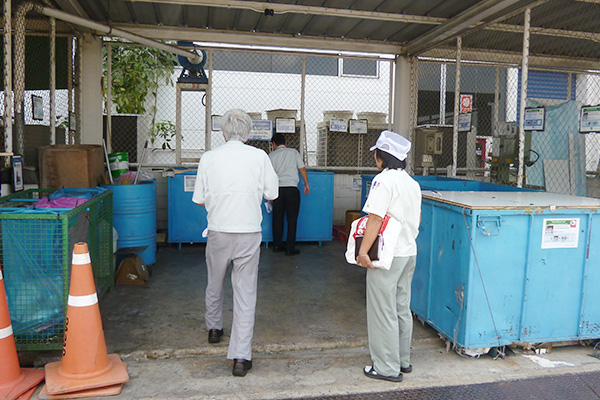 On-site inspection of waste management in Thailand​​