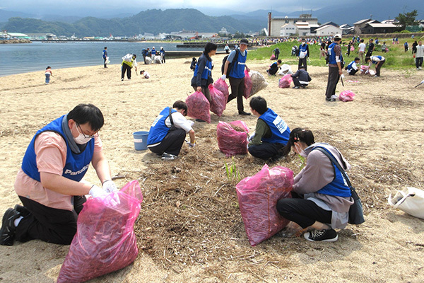 'Kehi no Matsubara' cleaning activities2​