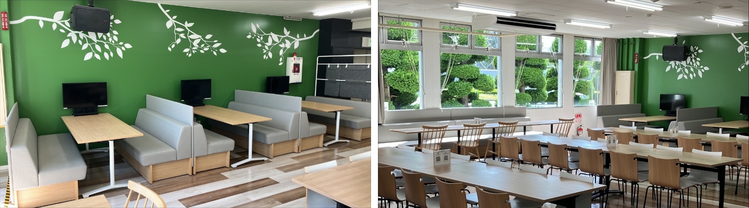 松本工場食堂リニューアル