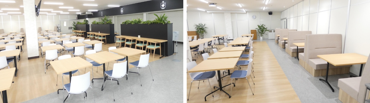 白河工場食堂リニューアル